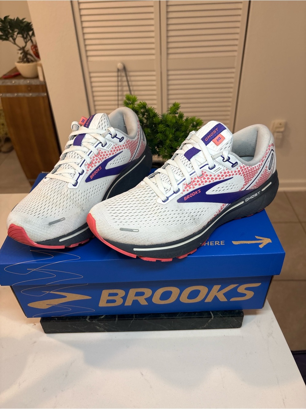 Brooks Ghost 14 Women’s running shoes, size 10 - Picture 3 of 11